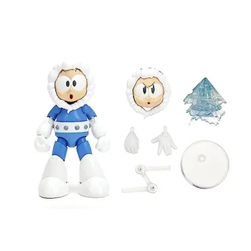 Mega Man 4" Ice Man Action Figure for Collectors and Kids