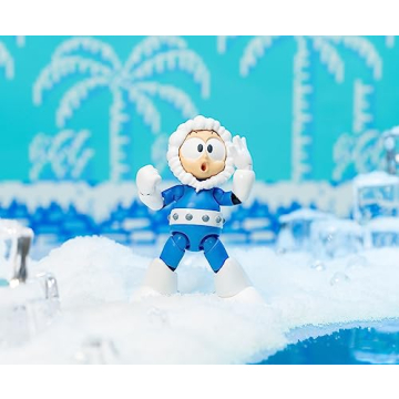 Mega Man 4" Ice Man Action Figure for Collectors and Kids