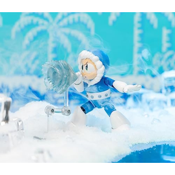 Mega Man 4" Ice Man Action Figure for Collectors and Kids