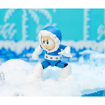 Mega Man 4" Ice Man Action Figure for Collectors and Kids