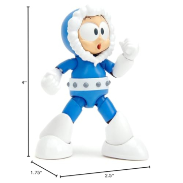Mega Man 4" Ice Man Action Figure for Collectors and Kids