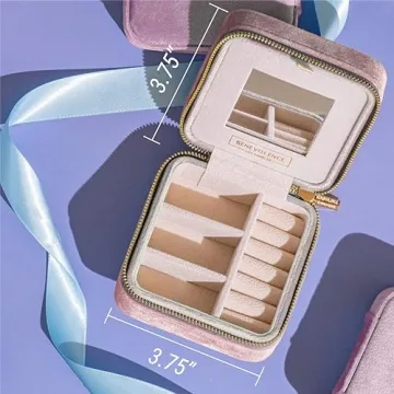 Luxury Plush Velvet Jewelry Organizer | Oprah's Pick