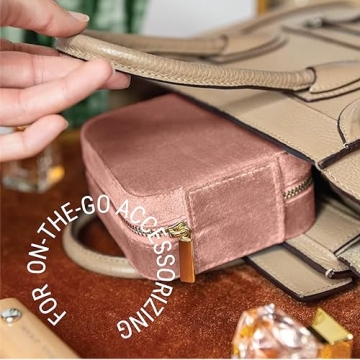 Luxury Plush Velvet Jewelry Organizer | Oprah's Pick