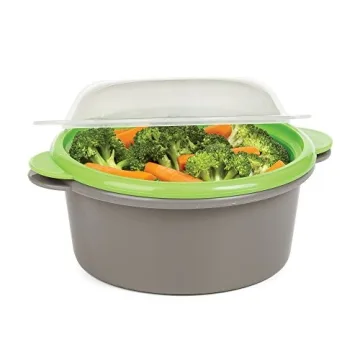 Compact Microwave Mini Steamer for Healthy Meals