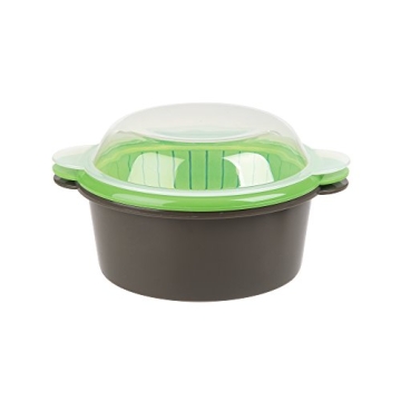 Compact Microwave Mini Steamer for Healthy Meals