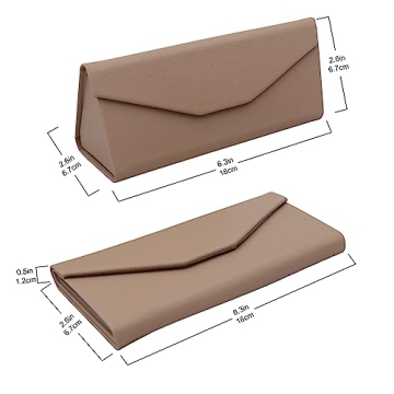 Real Sic Glasses Case - Stylish Magnetic Folding Holder