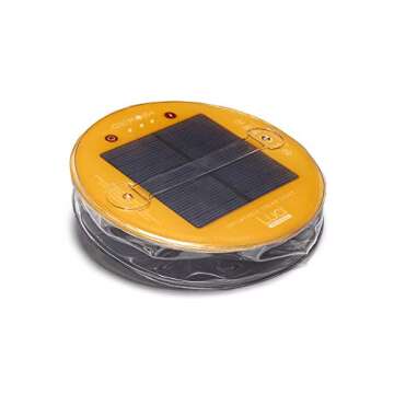 MPOWERD Luci Original: Solar Inflatable Camping Lantern, 65 Lumens, Clear Finish + Warm White LEDs, Lasts Up to 24 hrs, Waterproof, Camping, Backpacking, Travel, Power Outages, Emergencies