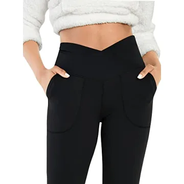 Comfortable Women's Bootcut Yoga Pants with Pocket