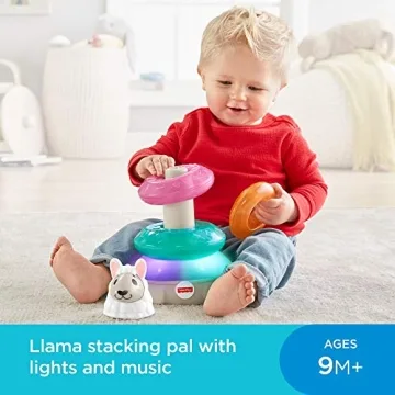Fisher-Price Linkimals Lights & Colors Llama for Babies