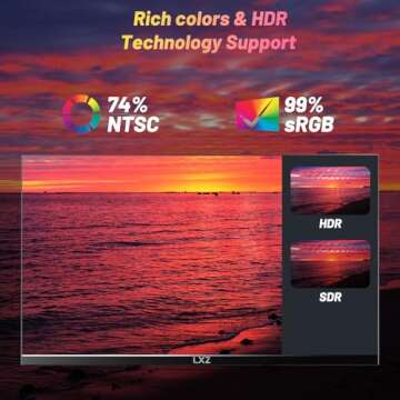 LXZ 24.5 inch Gaming Monitor - 200Hz FHD Display