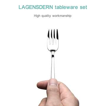 Premium Travel Utensils Set, Portable Utensils with Case, Stainless Steel Cutlery Set, Reusable Flatware, Chopsticks Fork Spoon Silverware Set, Camping and Travel，Straws and Cleaning Brush