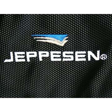 Jeppesen - Black Captain Pilot Flight Bag | 10001303 | JS621214