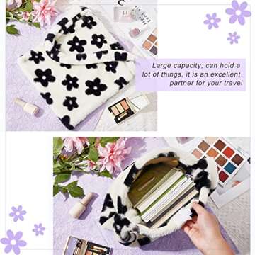 Weewooday Plush Tote Bag Perfect for Girls and Women