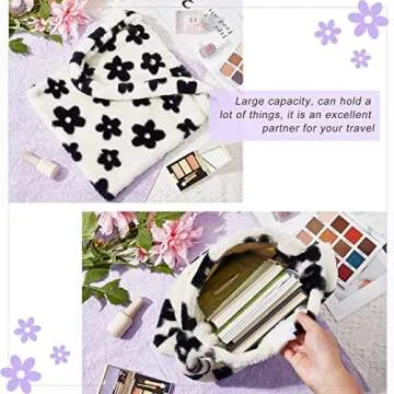 Weewooday Plush Tote Bag Perfect for Girls and Women