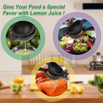 TLIEAO Lemon Squeezer - Ergonomic Manual Citrus Juicer