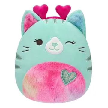 Squishmallows Original 8-Inch Finley and Corinna Valentine’s Day 2-Pack Plush - Ultrasoft Official Jazwares Plush