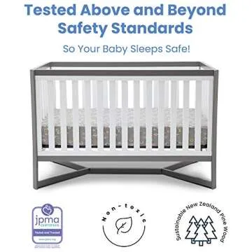 Delta Children Tribeca 4-in-1 Convertible Crib for Baby