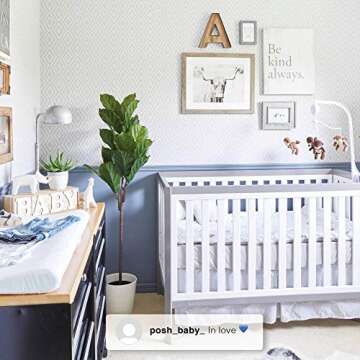 Delta Children Tribeca 4-in-1 Convertible Crib for Baby