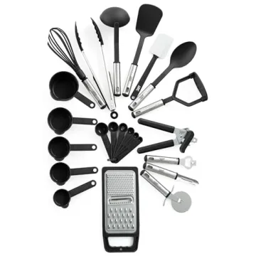 LDC Lux Decor 23 Piece Cooking Utensils Set - Non-Stick