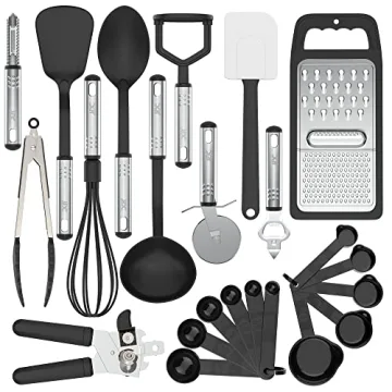 LDC Lux Decor 23 Piece Cooking Utensils Set - Non-Stick