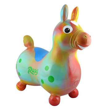 GYMNIC Rody Horse Ride On Inflatable Toy - Arte Swirl