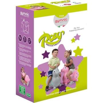 GYMNIC Rody Horse Ride On Inflatable Toy - Arte Swirl