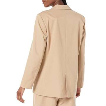 The Drop Women's Ramona Loose-Fit Relaxed Blazer