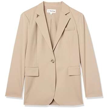 The Drop Women's Ramona Loose-Fit Relaxed Blazer