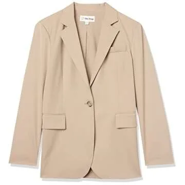 The Drop Women's Ramona Loose-Fit Relaxed Blazer