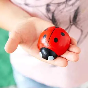 Montessori Ladybug Counting Toy for Toddlers - Fun & Educational