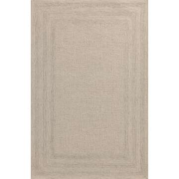 Loloi Amber Lewis Windsor Collection WIN-01 Ivory/Spa 8'-6" x 11'-6" Area Rug