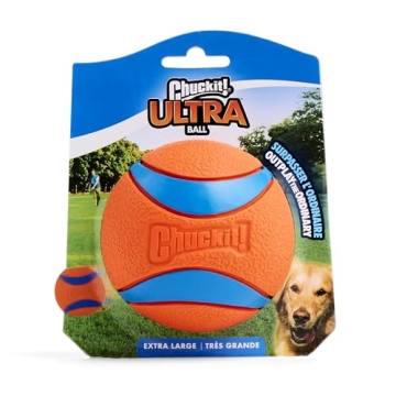 Durable Fetch Toy for Large Dogs - Chuckit! Ultra Ball