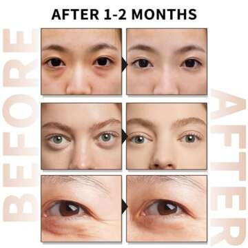 Caffeine Eye Serum With EGCG For Dark Circles and Puffiness, Anti Aging 5% Caffeine Solution For Puffy Eyes, Fine Lines, Moisturizing Caffeine Under Eye Serum, 30ML.