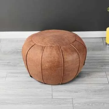 Louis Donné Moroccan Pouf Cover - Stylish Storage Solution