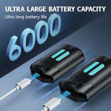 Hand Warmers Rechargeable OUTJUT 2 in 1 USB Pocket-Sized Handwarmers Easy to Carry 20h Electric Hand Warmer 3 Heat Settings Hot Hand Gifts for Men Women Go Out for Hiking Camping Sking and Fishing