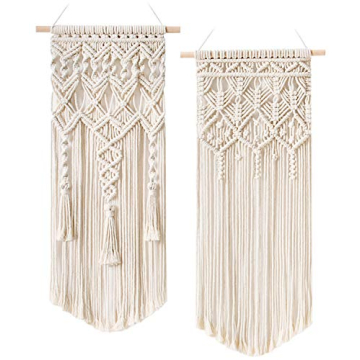 Mkono Macrame Wall Hanging Boho Chic Decor for Any Space