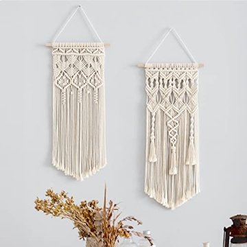 Mkono Macrame Wall Hanging Boho Chic Decor for Any Space
