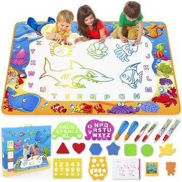 Magic Water Doodle Mat for Kids Age 2-7