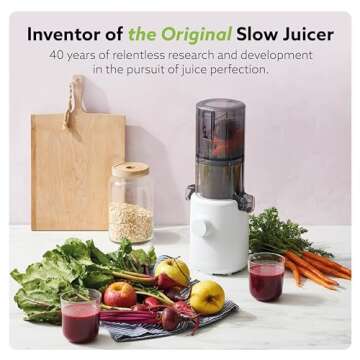 Hurom H310A Personal, Self Feeding Slow Juicer for Healthy Living