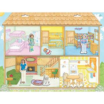 Create-A-Scene Magnetic Playset - Playhouse