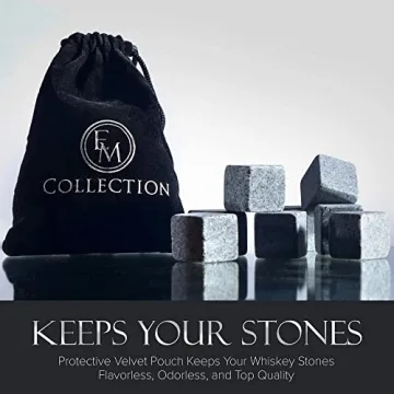 Elegant Whiskey Glass & Stones Set for All Occasions