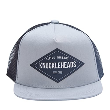 Knuckleheads Little Threads Toddler Baseball/Trucker/Sun Hat - Stylish Snap Back Cap for Kids