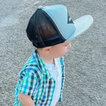 Trendy Knuckleheads Toddler Sun Hat with Adjustable Fit