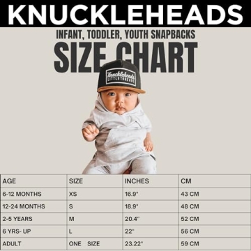 Trendy Knuckleheads Toddler Sun Hat with Adjustable Fit