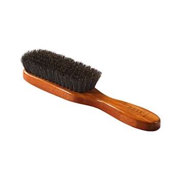 Bass Brushes Semi Oval Boar Wood Brush, 1 EA