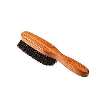 Bass Brushes Semi Oval Boar Wood Brush, 1 EA