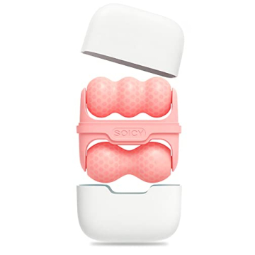 Ice Roller for Face & Eye Puffiness Relief - 2 in 1 Massager