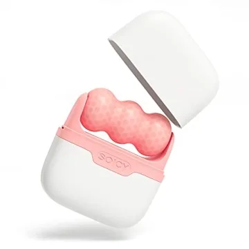 Ice Roller for Face & Eye Puffiness Relief - 2 in 1 Massager