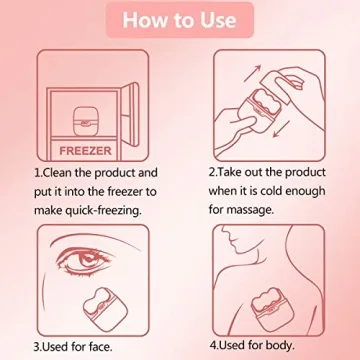 Ice Roller for Face & Eye Puffiness Relief - 2 in 1 Massager