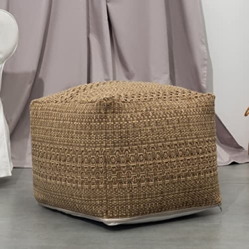 Stylish HIGOGOGO Pouf Cover for Practical Home Decor